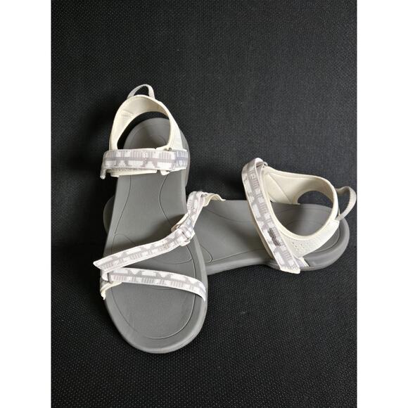 Teva Verra Women's Sandals Archive Chriss Cross Birch : 10 Wide - Picture 1 of 10